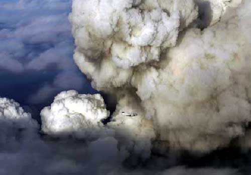 Извержение вулкана Grimsvoetn
