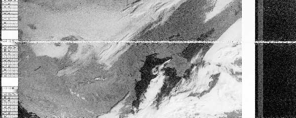 Снимок с космического аппарата «Океан»