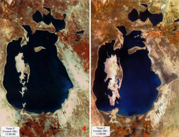 Аральское озеро 1997